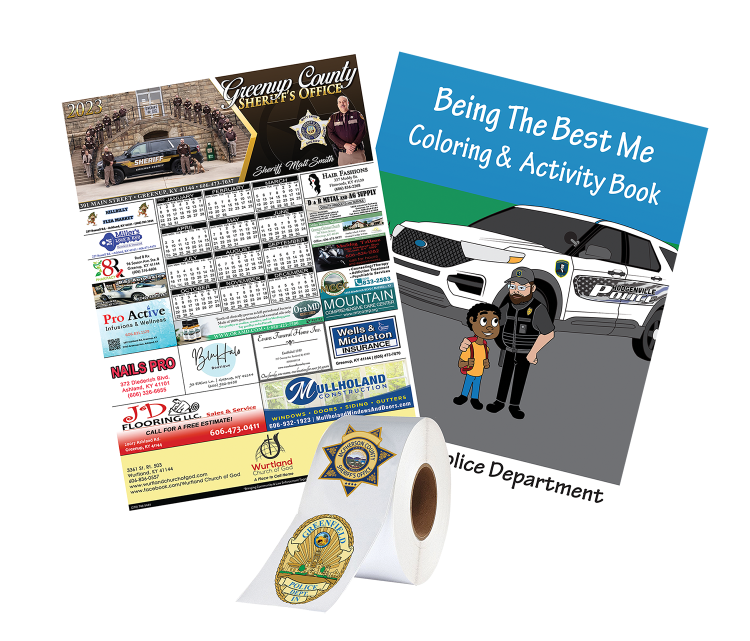 Home Law Enforcement Partners Sheriff Calendars, Police Calendars
